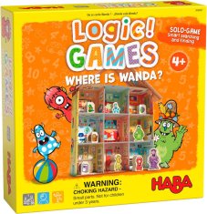 HABA Logic! GAMES Logická hra pro děti Kde je Wanda od 4 let