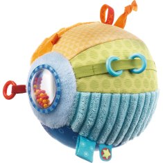 HABA Textilní míček s aktivitami pro nejmenší Barvy