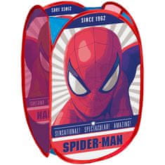 Seven Koš na hračky Spiderman / úložný koš Spiderman Pop-up