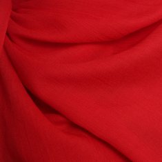 Aleszale Krásný velký pastelový kašmírový šátek - červená