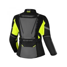 Shima Dámská bunda na motorku Hero 2.0 černo-šedo-fluo žlutá Velikost: M