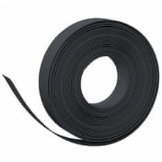 Vidaxl Travní lem černý 10 m 10 cm polyethylen