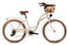 Mood dámské jízdní kolo, kola 26”, výška 150-165 cm, 7-rychlostní, krémové