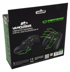 Esperanza Gamepad Vanquisher EGG110K PC/PS3 černý