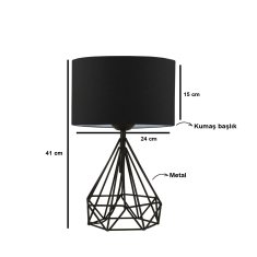 ASIR GROUP ASIR Sada stolních lamp (2 kusy) AYD-2974 černá