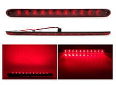 motoLEDy Brzdová světla, mlhová světla, LED poziční červená světla 12V