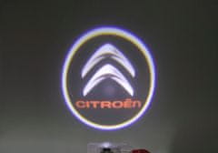 motoLEDy Sada 2ks projektorů LED s logem Citroen na dveře
