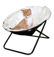 Kerbl Konkávní Pelíšek Pro Kočku Sharon, Bílá 50cm
