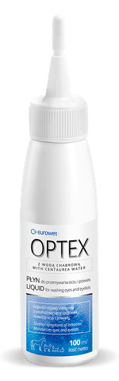 Eurowet Optex - Oční Voda Pro Psy A Kočky 100ml