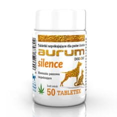 Aurum Silence - Zklidňující Tablety Pro Psy A Kočky 50 Ks