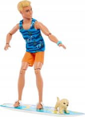 Mattel Barbie Ken surfař s doplňky HPT50