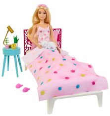 Mattel Barbie Ložnice s panenkou HPT55
