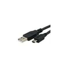 AQ USB kabel Mini USB 5pin- USB 2.0 A , M/ M, 3 m (CC63030)