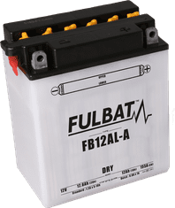Fulbat Konvenční motocyklová baterie FULBAT FB12AL-A (YB12AL-A) Včetně balení kyseliny 550563