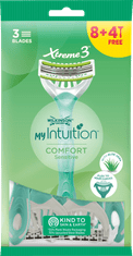 Wilkinson Sword MY Intuition Comfort Sensitive jednorázový holicí strojek (8+4 ks)