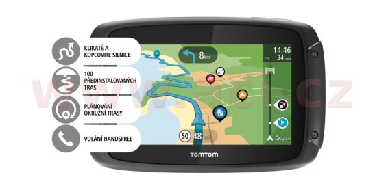 TomTom Bluetooth navigace Rider 550, TomTom 1GF0.002.10