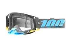 100% RACECRAFT 2, 100% brýle Trinidad, čiré plexi 50121-101-20