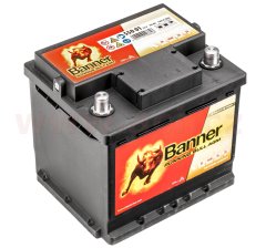 Banner 50Ah baterie, 540A, pravá BANNER Running Bull AGM 210x175x190 AGM55001