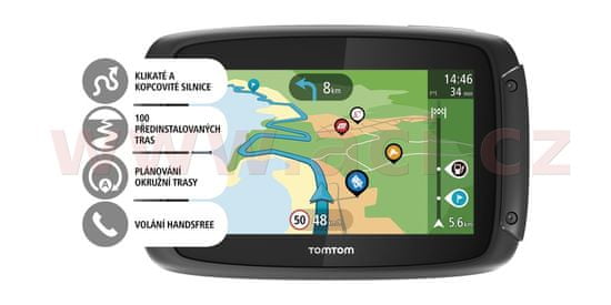 TomTom Bluetooth navigace Rider 550 PREMIUM PACK, TomTom 1GF0.002.11