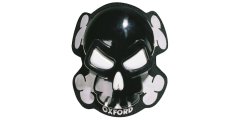 Oxford Kolenní návleky OXFORD Skull Black OX683