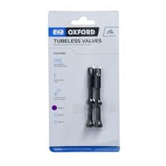 Oxford ventilek pro bezdušové aplikace, OXFORD (černá, vč. čepičky, slitina hliníku, délka 48 mm) VP148BK