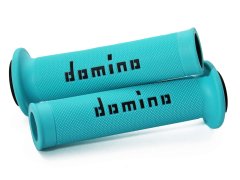 Domino gripy A010 (road) délka 120/125 mm, DOMINO (azurová-černá) A01041C4080B7-0