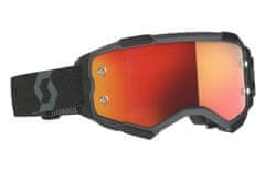 brýle FURY CH černá, SCOTT - USA, (plexi oranžové chrom) 272828-0001280