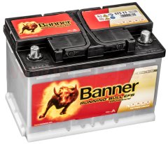 Banner 75Ah baterie, 700A, pravá BANNER Running Bull Professional EFB 278x175x190 EFB P57511