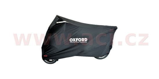 Oxford plachta na skútry s přední nápravou Protex Stretch Outdoor s klimatickou membránou, OXFORD (černá, uni velikost) CV164