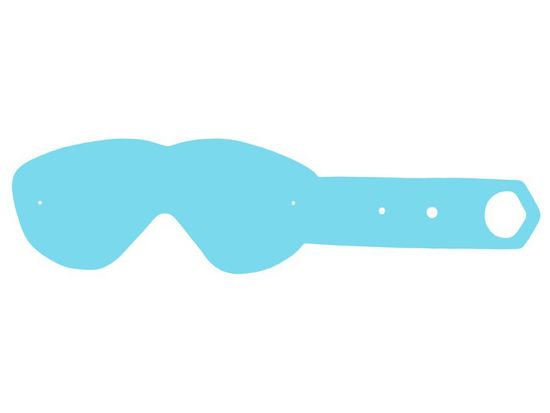 SPY strhávací slídy plexi pro brýle SPY řady ALLOY/TARGA, Q-TECH (50 vrstev v balení, čiré) Spy 50ks