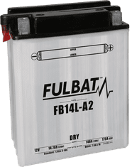 Fulbat Konvenční motocyklová baterie FULBAT FB14L-A2 (YB14L-A2) Včetně balení kyseliny 2H760773