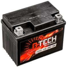 A-tech baterie 12V, YTX4L/YTZ5S, 4Ah, 70A, bezúdržbová GEL technologie, 113x70x85, A-TECH (aktivovaná ve výrobě) 550671G
