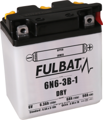 Fulbat Konvenční motocyklová baterie FULBAT 6N6-3B-1 Včetně balení kyseliny 550519