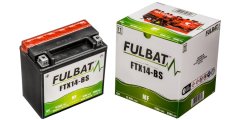 Fulbat baterie 12V, YTX14-BS, 12Ah, 200A, bezúdržbová MF AGM 150x87x145 FULBAT (vč. balení elektrolytu) 550604F