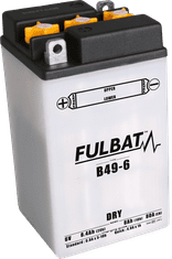 Fulbat Konvenční motocyklová baterie FULBAT B49-6 Včetně balení kyseliny 550893