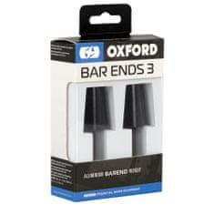 Oxford závaží řídítek Bar Ends 3 s redukcí pro vnitřní průměr 13 a 18 mm (vnější 22 a 28,6 mm), OXFORD (černé, pár) OX599