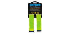 Oxford reflexní pásky Bright Bands na suchý zip, OXFORD (žlutá fluo, pár)