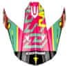 kšilt pro přilby Cross Cup Sonic Junior, CASSIDA, děstká (multicolor) PEAK MULTICOLOR SC-15 SONIC KI