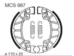 Lucas Brzdové čelisti LUCAS MCS 987 MCS 987