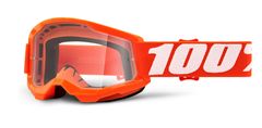 100% STRATA 2, 100% dětské brýle Orange, čiré plexi 50031-00005