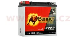 Banner baterie 12V, YTX14-BS, 12Ah, 220A, BANNER Bike Bull AGM PRO 150x88x145 AGMPRO 514 01