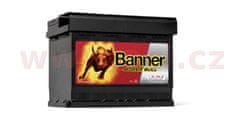 Banner 62Ah baterie, 550A, pravá BANNER Power Bull 241x175x190 P6219
