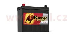 Banner 45Ah baterie, 390A, levá, úzké póly BANNER Power Bull 238x129x203(225) P4524