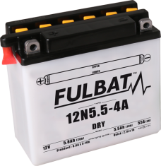 Fulbat Konvenční motocyklová baterie FULBAT 12N5.5-4A 550530