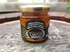Giuliano Tartufi Květový med s kousky černého lanýže, 120 g (Lanýžový med)