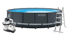 Intex Bazén Ultra XTR Frame 4,88 x 1,22 m kompletset s pískovou filtrací 26326NP
