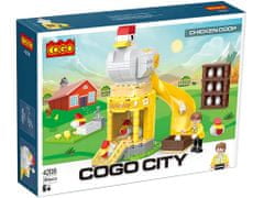 Cogo City stavebnice Kurník kompatibilní 257 dílů