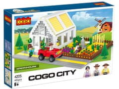 Cogo City stavebnice Skleník kompatibilní 590 dílů