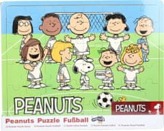 Small foot Dřevěné puzzle peanuts fotbal