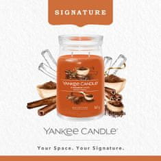 Yankee Candle Yankee Candle vonná svíčka Signature ve skle velká Cinnamon Stick 567 g